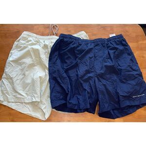 LOT OF 2 COLUMBIA Mens Shorts LARGE NYLON PFG Swim Fishing
